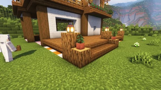[Minecraft] How to Build an Aesthetic Cozy House / Tutorial смотреть онлайн