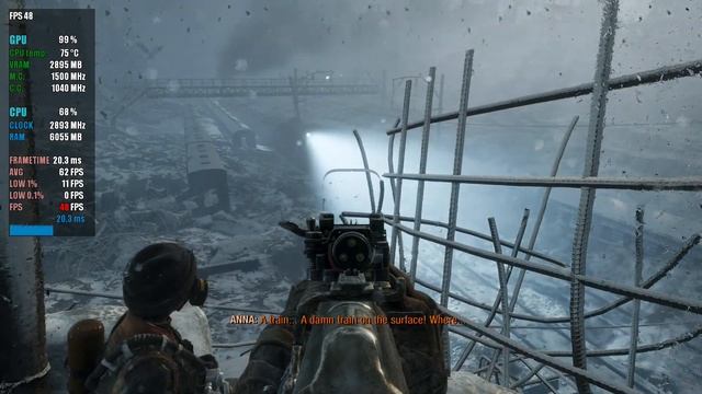 Metro Exodus | R9 380x 4gb | I5-3470 | medium 1080p (60fps) смотреть онлайн