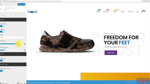 ezBoozt | Powerful Customizable Header WordPress Theme | Wpopal смотреть онлайн