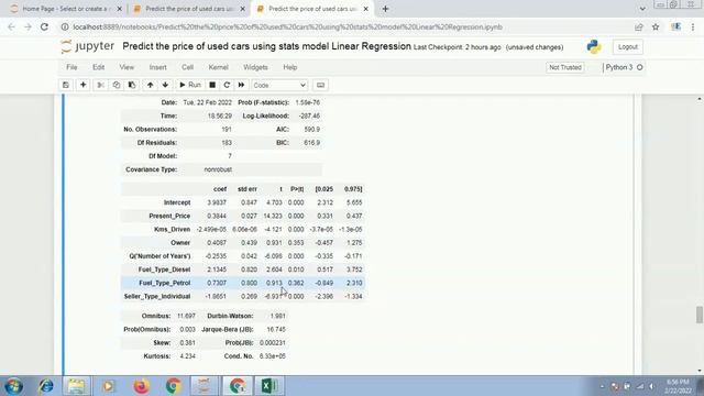 Linear regression using Statsmodel vs Scikit Learn смотреть онлайн