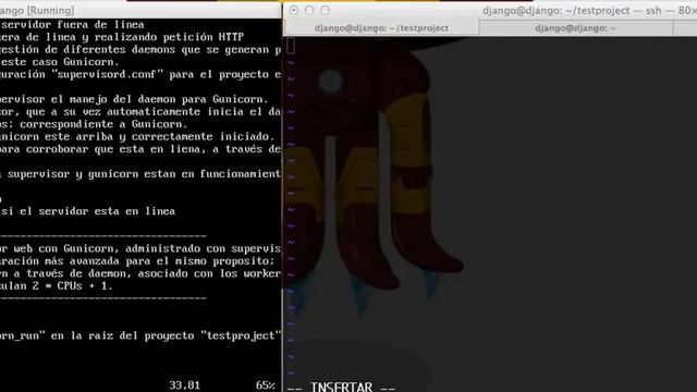 Despliegue de Django con Gunicorn - Supervisor y NGINX смотреть онлайн