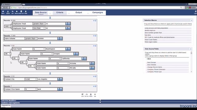 Troparé - Visual Query Builder смотреть онлайн