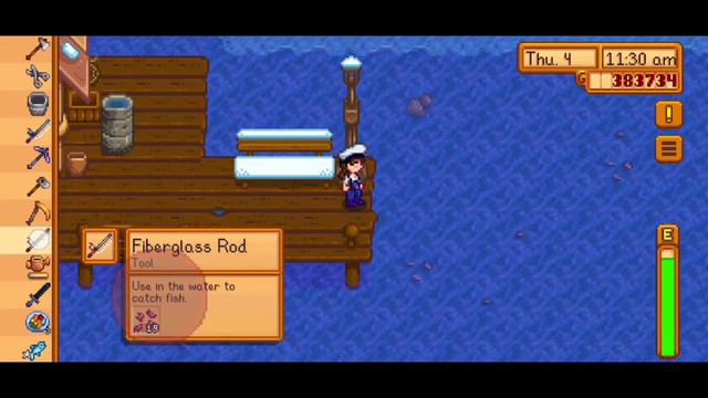 Stardew Valley | How to Put Bait and Fishing tackle on the Fishing Rod [Mobile Version] смотреть онлайн
