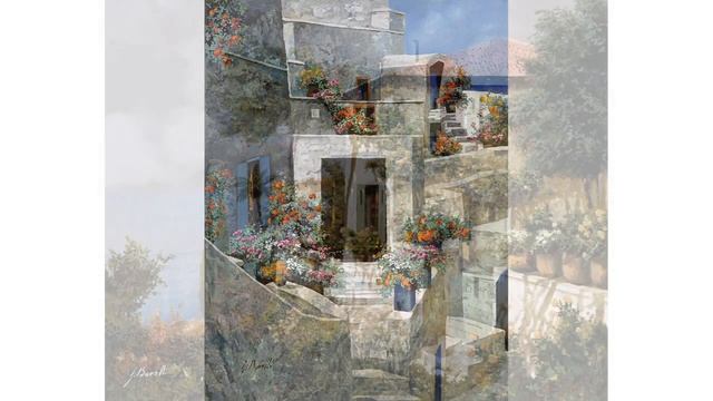Очаровательные итальянские улочки художника Гвидо Борелли (Guido Borelli) смотреть онлайн