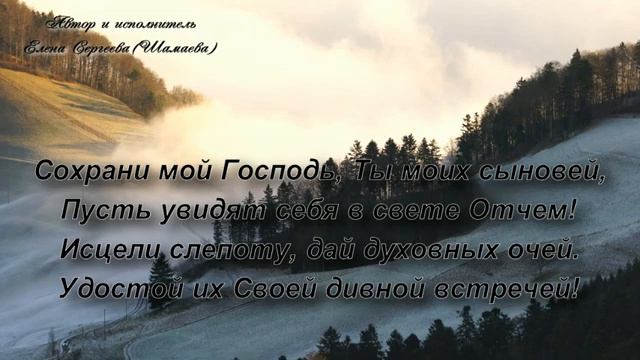Песня "Плачет мать"/ Автор и исполнитель Елена Сергеева(Шамаева) смотреть онлайн