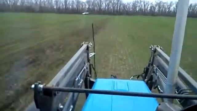 Внесение аммиачной селитры зерновой сеялкой! смотреть онлайн