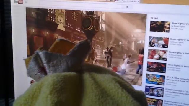 Peach reacts to street fighter 5 R.mika trailer. смотреть онлайн