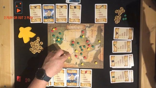 8 Minute Empire 2 Player Live Game play through with Spread & Bear. Boardgame unintentional ASMR смотреть онлайн