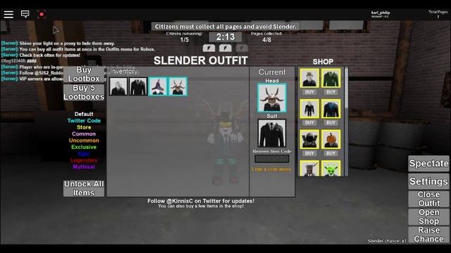 New Roblox Stop it Slender 2 Code February 2019 Working Code!!! смотреть онлайн
