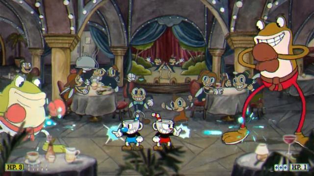 Cuphead Gameplay (2 Jugadores) - Xbox one s parte 1 смотреть онлайн