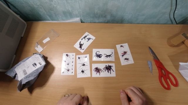 Распаковка. Временные татуировки-наклейки смотреть онлайн