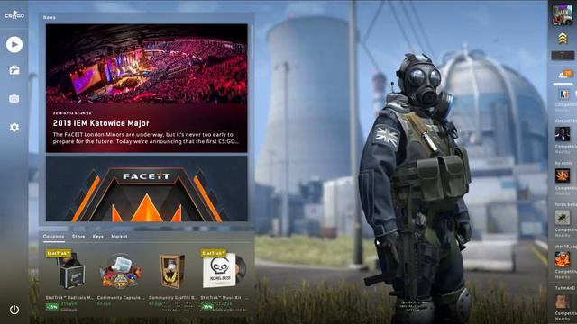 Играем в CS:GO/ CS:GO сначала/ CS:GO Новый аккаунт смотреть онлайн