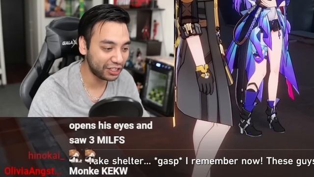 Gigguk didn't realize this character was voiced by CdawgVA, Honkai: Star Rail смотреть онлайн