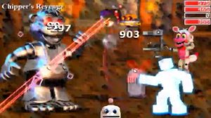 Fnaf World Update 2 Секретный босс бобер Чиппер