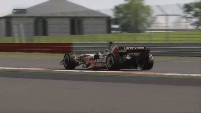 A Lap on Silverstone in the 2004 Bar Honda On Assetto Corsa смотреть онлайн