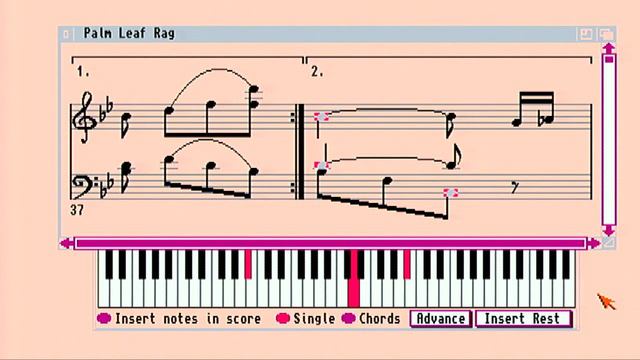 Palm Leaf Rag Sheet Music by Scott Joplin - DMCS- (Deluxe Music Const. Set) смотреть онлайн