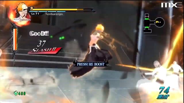 Bleach: Soul Resurreccion - Skull Clad Ichigo Gameplay HD смотреть онлайн
