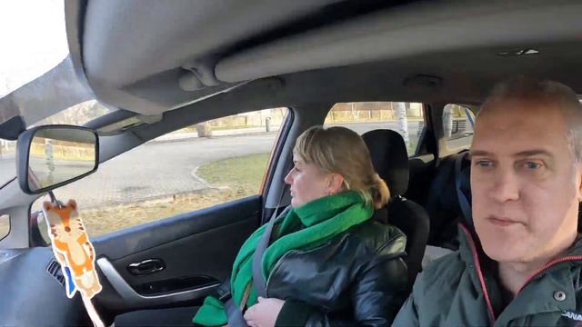 г.Вентспилс, Латвия - Едем через город / Приморский парк / Море и пляж ветренные - 23.03.2024 смотреть онлайн