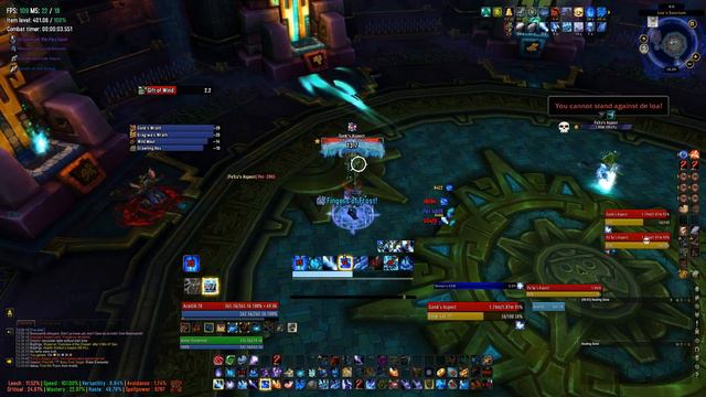 Mage solo - Battle of Dazar'alor 9/9 Mythic ! (Yes, Mythic Jaina too) смотреть онлайн