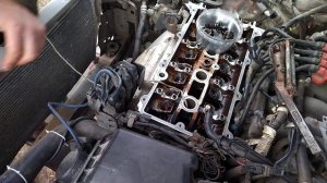 замена сальников клапанов не снимая гбц