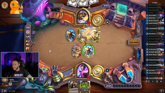 DQA Warlock - Hearthstone Arena Onyxia's Lair смотреть онлайн