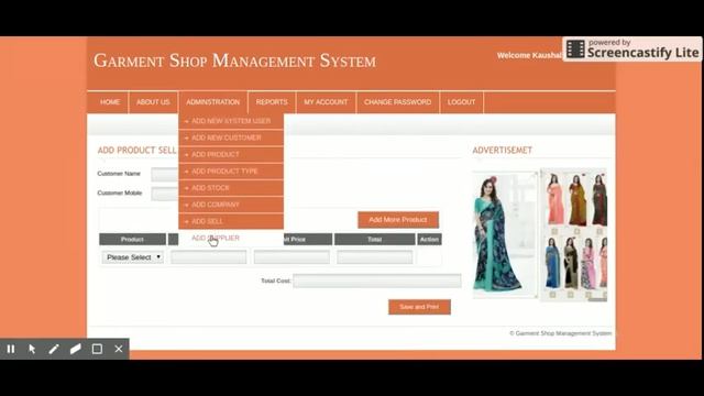 Garment Shop Management System | PHP and MySQL Project Source Code | PHP MySQL CRUD Project смотреть онлайн