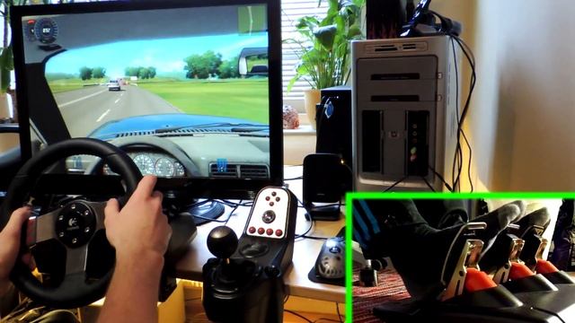 City Car Driving v1.2 with Logitech G27 (Maniac Driving, Overtaking, highway/motorway) 1080p смотреть онлайн