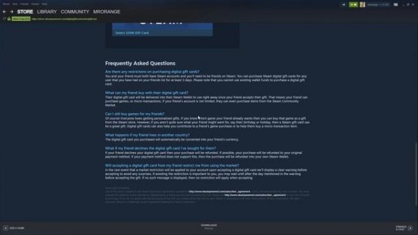 Steam Digital Gift Cards Explained | How To Gift Money Through Steam | Guide | FAQ