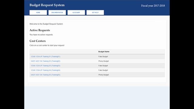 Introduction to the Budget Request System смотреть онлайн