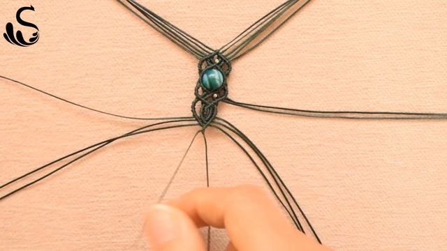 Macrame Tutorial | Macrame Bracelet with Beads | Easy Technique for Beginner | DIY and CRAFT смотреть онлайн