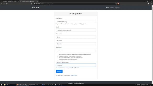 Food Bank Management System in Django Framework | Source Code & Projects смотреть онлайн