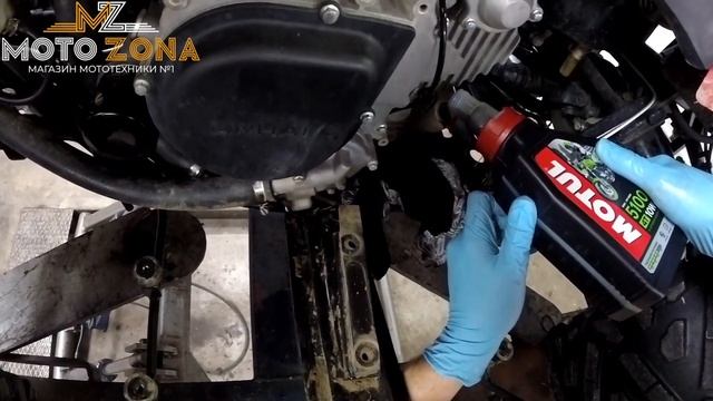 Инструкция по замене моторного масла в квадроцикле LINHAI D300/D400/P320/P420/P500 смотреть онлайн