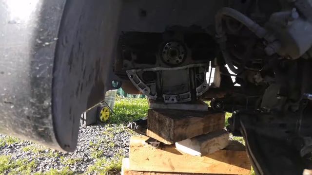 Замена заднего сальника коленвала лачетти. Снятие коробки лачетти