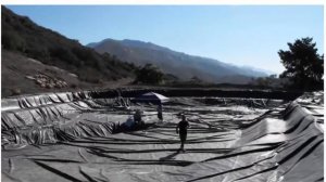 Пленка для пруда варианты