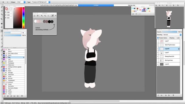 Drawing my Deviantart Watchers смотреть онлайн