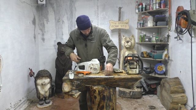 stihl MSE 141C, переставляю комплект с бензопилы смотреть онлайн