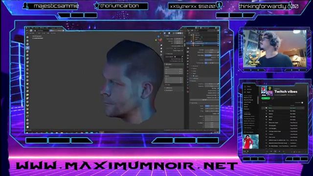 Sculpting in Blender - Testing The Face Builder Addon- смотреть онлайн
