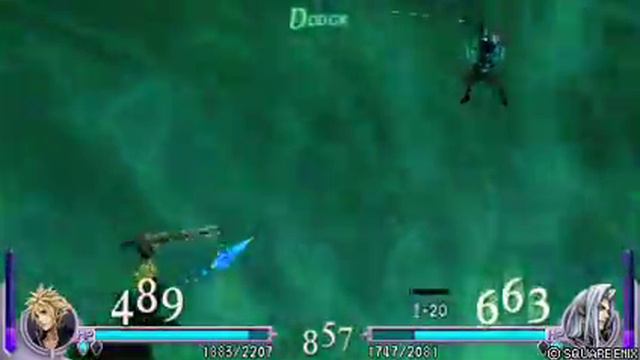 Final Fantasy: Dissidia (Sephiroth: Vicious Mode) смотреть онлайн