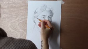 Как рисовать ПОРТРЕТ карандашом. ПОЛНЫЙ УРОК!