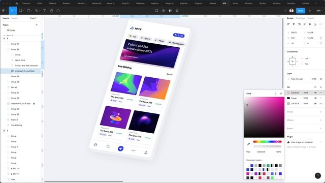 Create a UI into a 3D Perspective in Figma смотреть онлайн