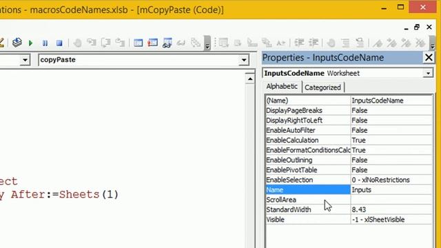 How to make your code robust with worksheet codenames смотреть онлайн