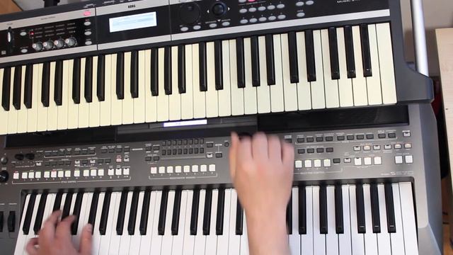 Modern Talking You're my Heart You're my Soul кавер на синтезаторе Yamaha PSR s670 Korg x50 смотреть онлайн
