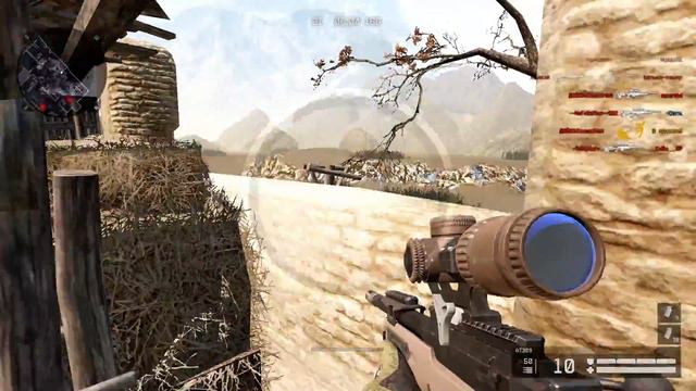 Warface: Обзор на снайперскую винтовку AT 308 смотреть онлайн