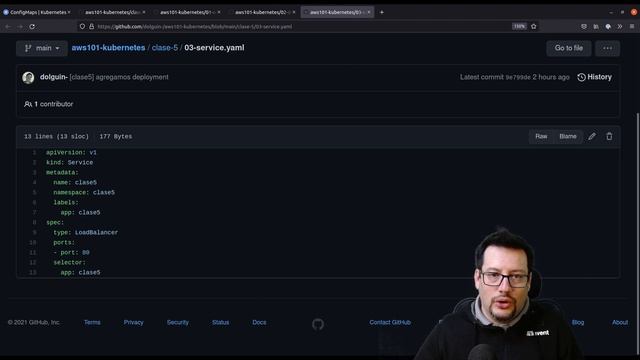 Curso gratis de Kubernetes Clase 5 - Configuraciones de aplicaciones usando ConfigMaps смотреть онлайн