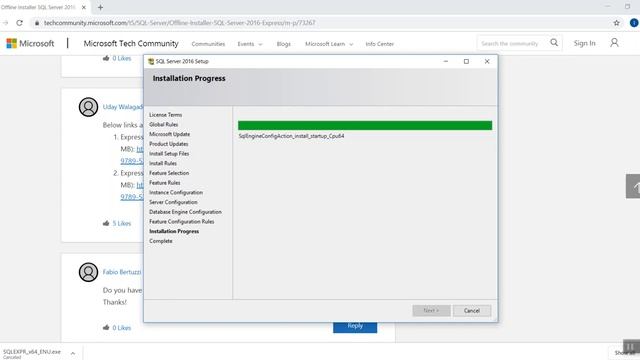 Download and Install SQL Server 2016 and SQL Server Management Studio Part 5 смотреть онлайн