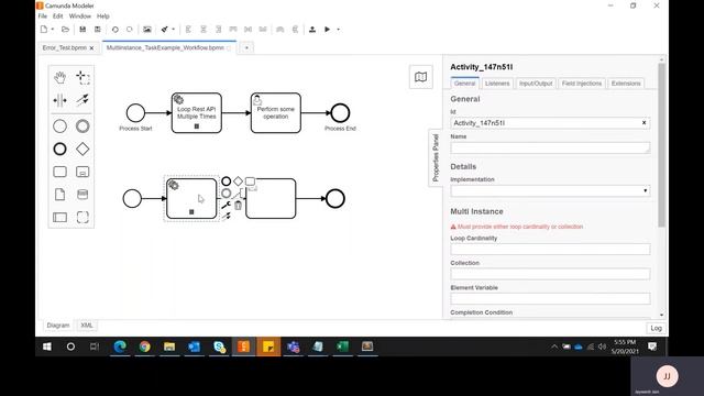 MultiInstance Features in Camunda BPMN. смотреть онлайн