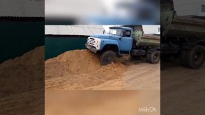 Переделка ЗИЛ 130 4х4 первые покатушки