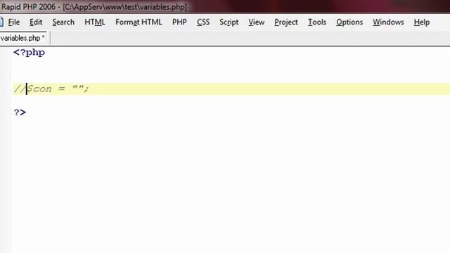PHP 04 Variables Types and Rules смотреть онлайн