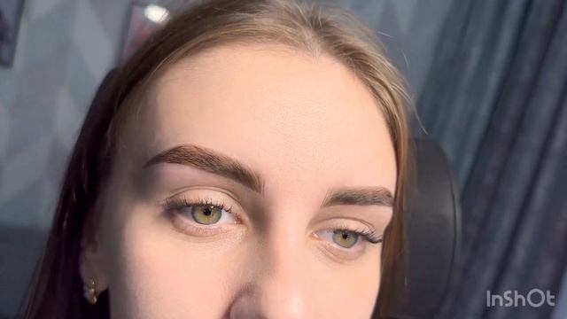 Брови, коррекция + окрашивание смотреть онлайн