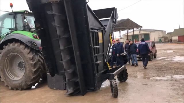 ABONO - прицепной ворошитель с боковым срезом